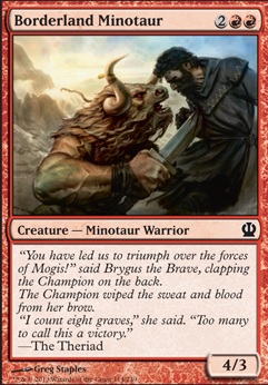 Featured card: Borderland Minotaur